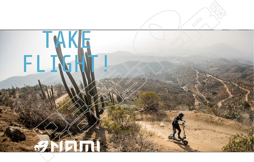 Nami Take Flight Offroad EScooter Decal Sticker