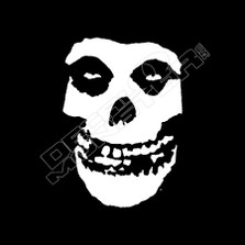 Misfits Skull Logo Music Decal Sticker