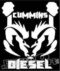 Ram Cummins Diesel Decal Sticker
