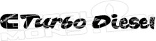 Cummins Turbo Diesel 2 Decal Sticker