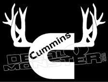 Cummins Antler Edition Decal Sticker