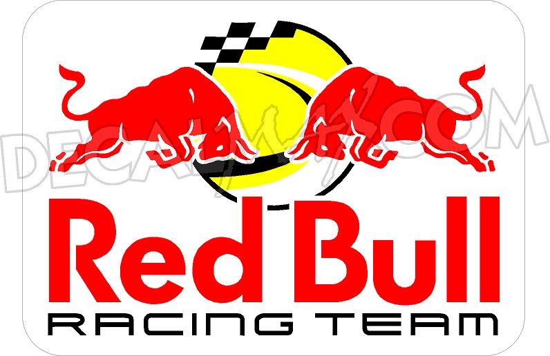 Red Bull Racing Decal Sticker - DecalMonster.com