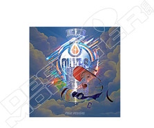 Oilers Ben Memorial Decal Sticker