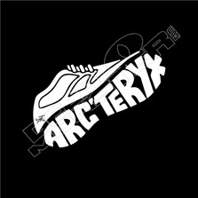 Arcteryx Hiking Boot Decal Sticker