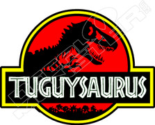 Tuguysaurus Decal Sticker
