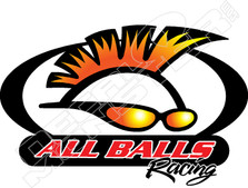 All Balls Racing Decal Sticker