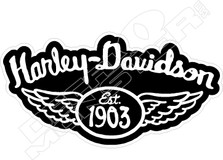 Harley Davidson Est 1903 Decal Sticker