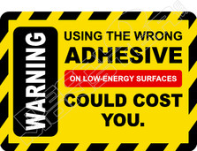 Warning Wrong Adhesive Could Cost You Decal Sticker