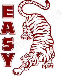Easy Tiger Decal Sticker