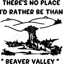Beaver Valley Decal Sticker