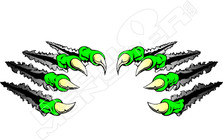 Monster Claw Tear Decal Sticker