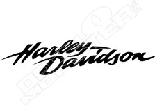 Harley Davidson8 Decal Sticker