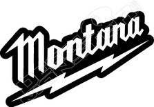 Montana Milwaukee Decal Sticker