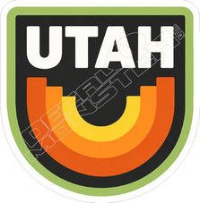 Utah State2 Decal Sticker