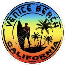 Venice Beach California Decal Sticker