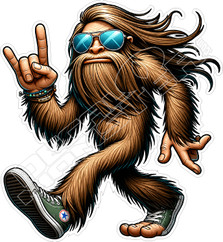 Cool Bigfoot2 Decal Sticker