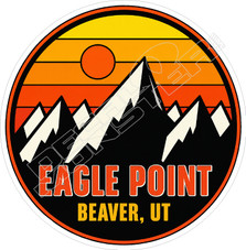 Eagle Point3 Beaver Utah Decal Sticker