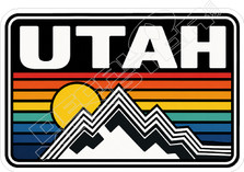 Utah7 Decal Sticker 