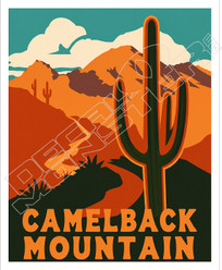 Camelback Mountain Decal Sticker