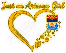 Arizona Girl Decal Sticker