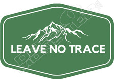 Leave No Trace Decal Sticker