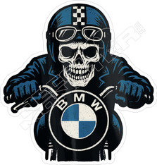 BMW Bike Racer Decal Sticker