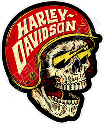 Harley Davidson12 Decal Sticker