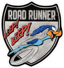 Road Runner Badge Decal Sticker