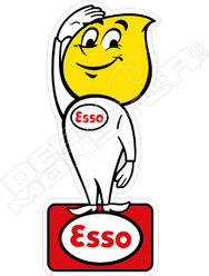 Esso Gasoline Decal Sticker