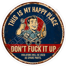 My Happy Place5 Decal Sticker