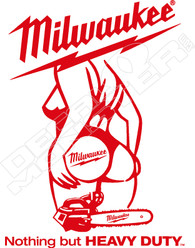 Milwaukee Girl Decal Sticker