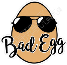 Bad Egg Decal Sticker