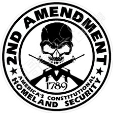 2nd Amendment12 Decal Sticker