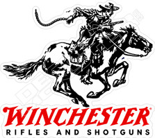Winchester Rifles Decal Sticker