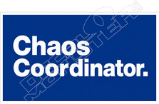Chaos Coordinator Decal Sticker