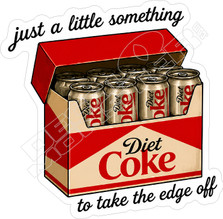Diet Coke Fridge Cig2 Decal Sticker