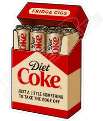 Diet Coke Fridge Cig3 Decal Sticker