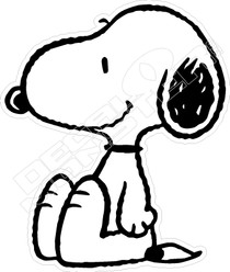Baby Snoopy Decal Sticker