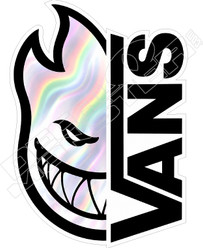  Spitfire Vans Combo2 Decal Sticker