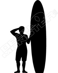 Johnnie O Surf Decal Sticker