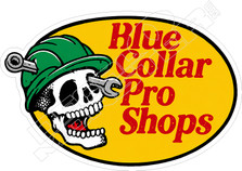 Blue Collar Pro Shop Decal Sticker