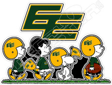Peanuts Edmonton Eskimos2 Decal Sticker
