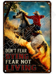 Fear Not Living Decal Sticker