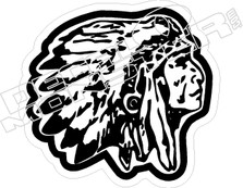 Native Chief Decal