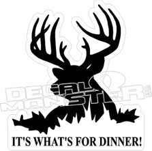 Whats For Dinner - Hunting Decal