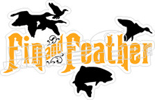 Fin and Feather - Hunting Decal