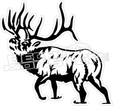 Elk - Hunting Decal