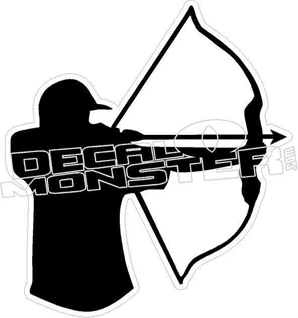 Bow Hunter - Hunting Decal - DecalMonster.com