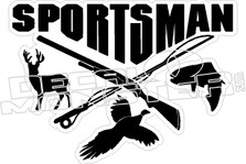 Sportsman - Hunting Decal