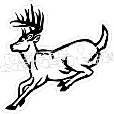 Whitetail Deer - Hunting Decal